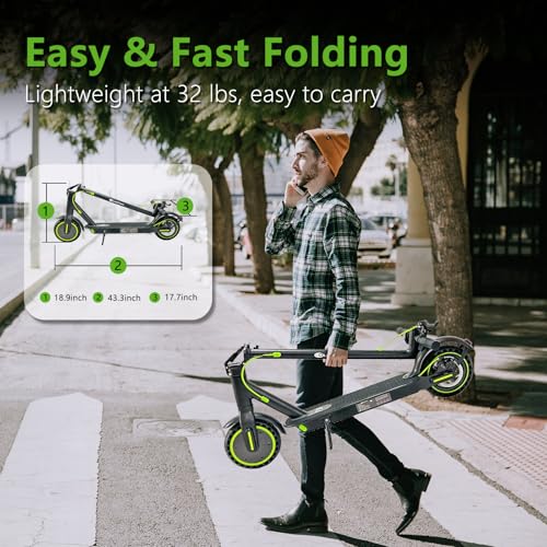 500W Foldable Electric Scooter with LED Display V5202