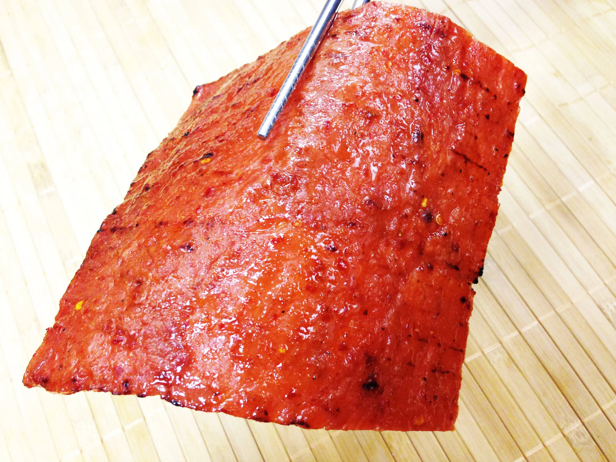 Fire-Grilled Pork Jerky Spicy Flavor 8 oz R8533