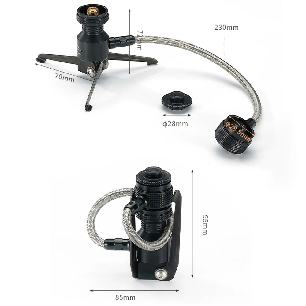 Lightweight Aluminum Alloy Folding Gas Stove Tripod B8508