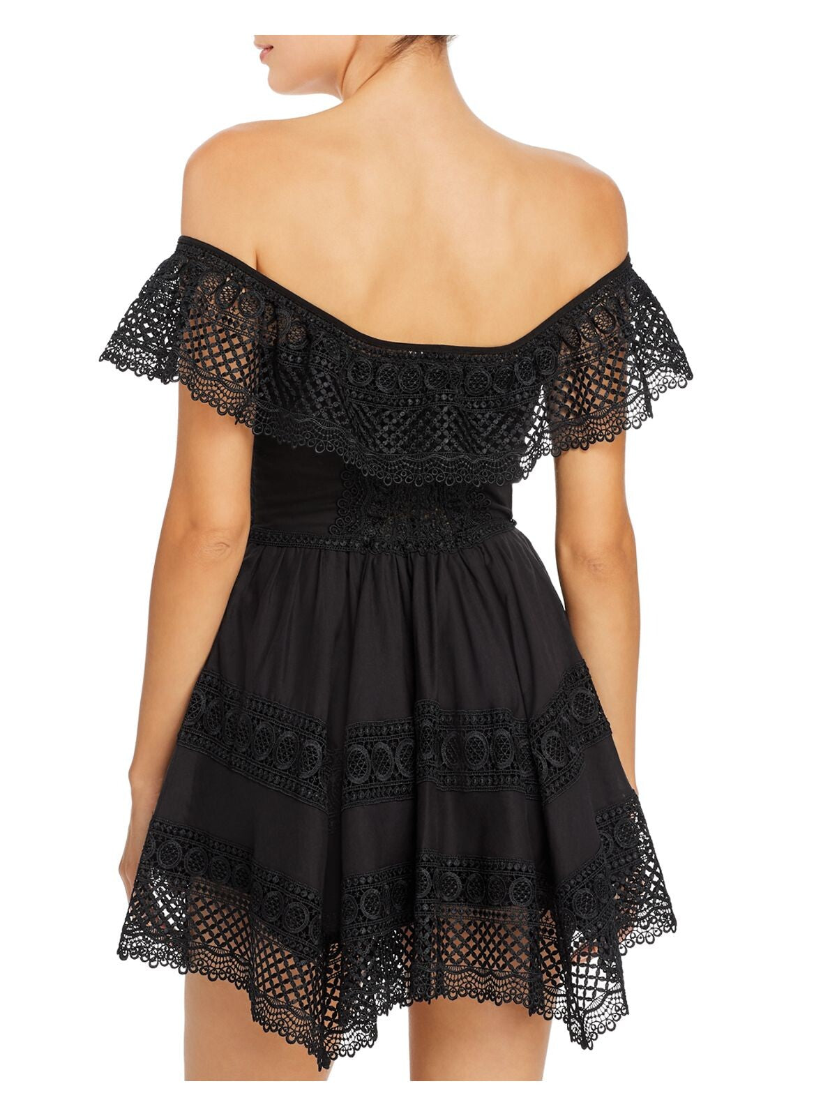 Black Zippered Pullover Dress X5078