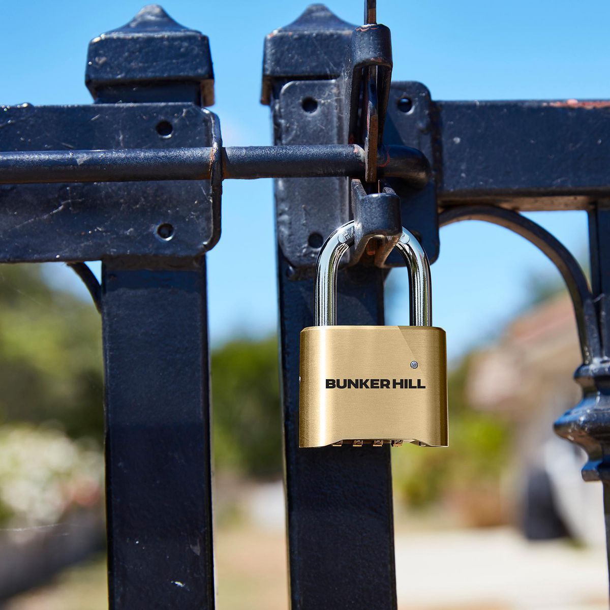 2 in. Solid Body Brass Combination Padlock B43255