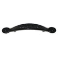 Matte Black Zinc Leaf Cabinet Pulls Pack of 25 O2597