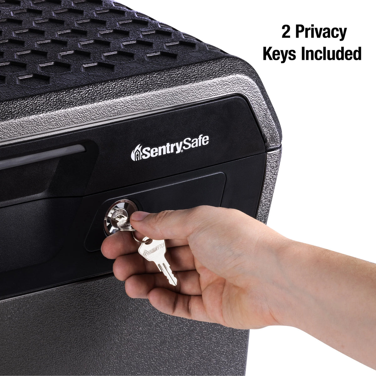Fire-Resistant Water-Resistant File Safe Box with Key Lock 0.66 Cu. ft. W6970