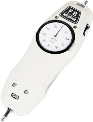 Analog Mechanical Force Gauge, 100 lb E711