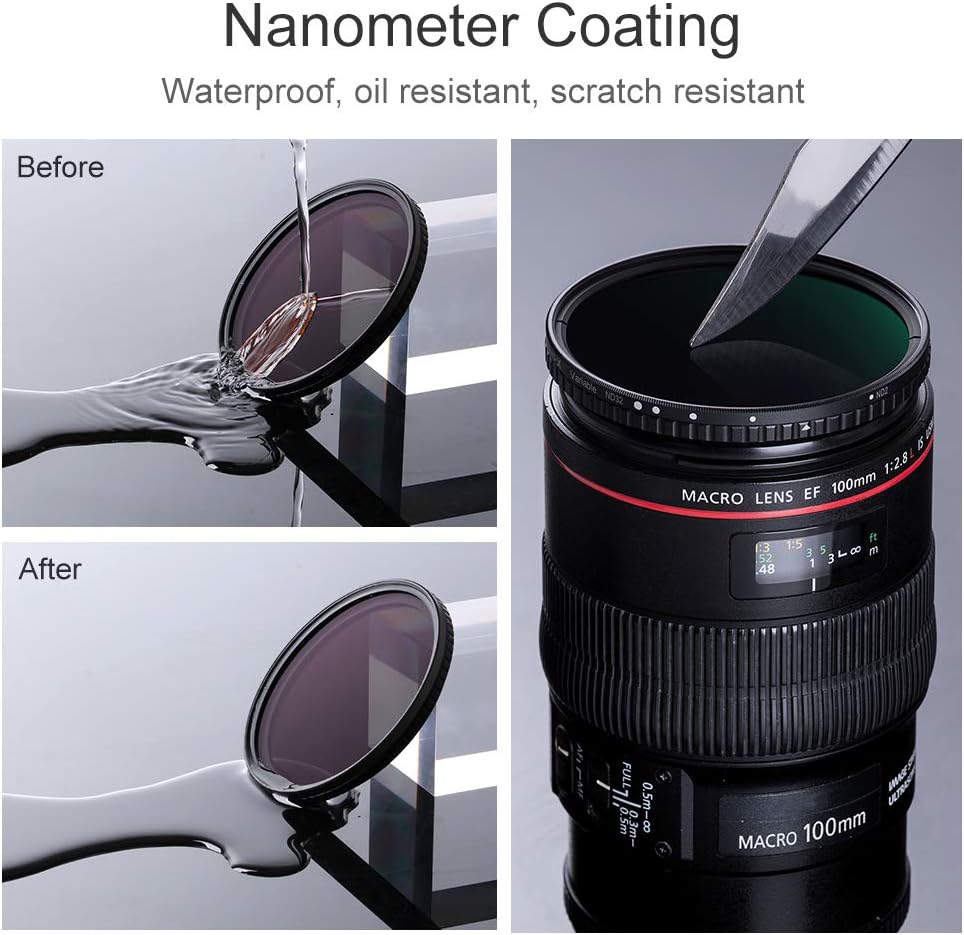 77mm Variable ND Filter ND2 to ND32 Y86286