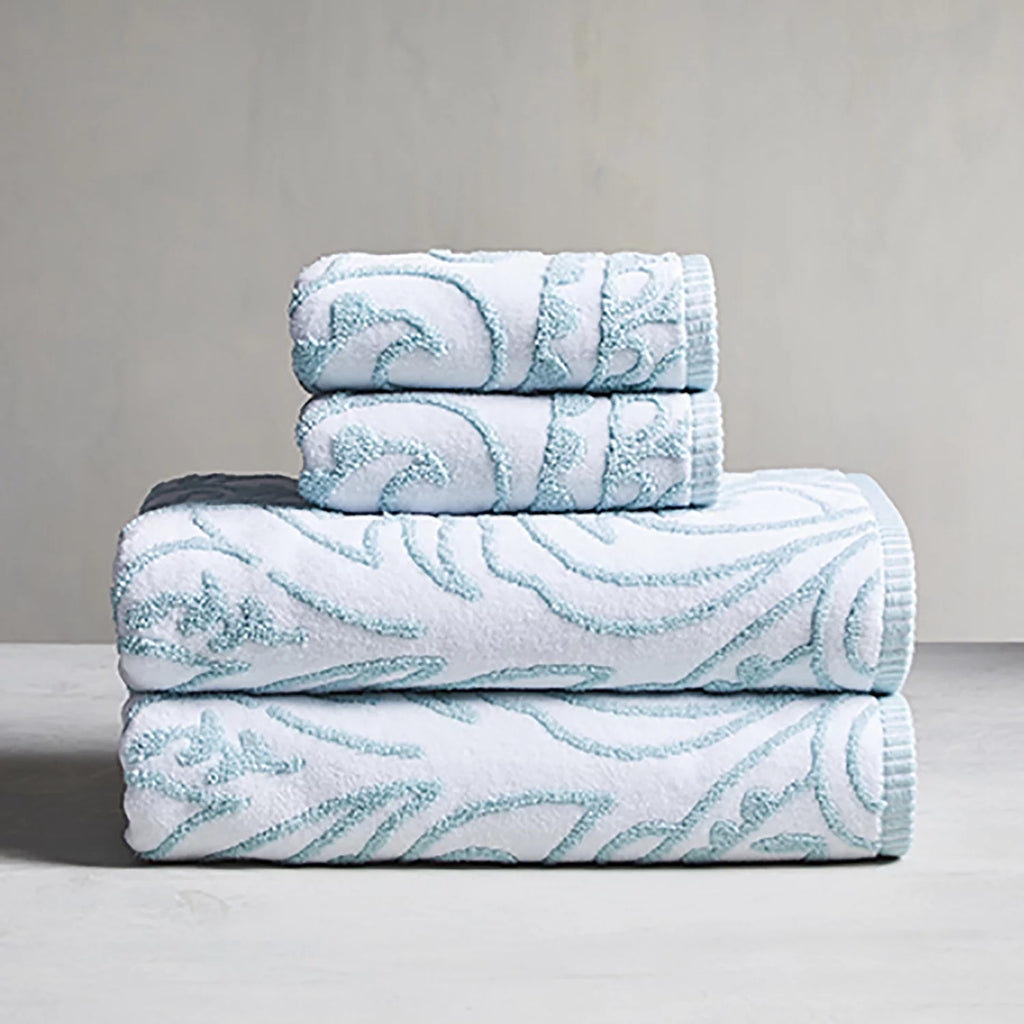 6 Piece Heathered Towel Set T264