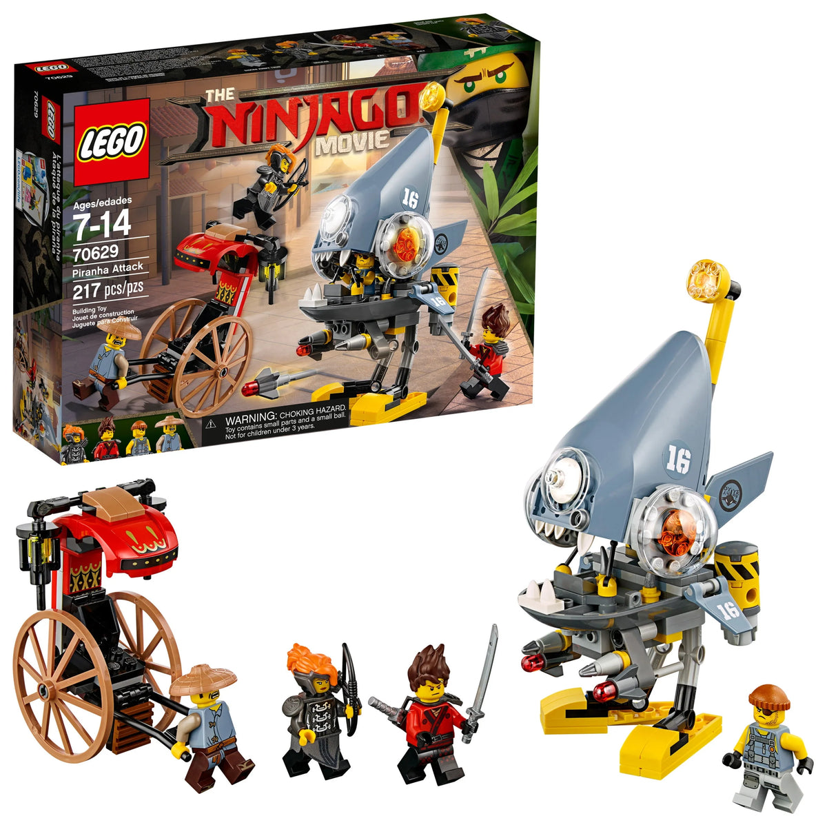 Piranha Attack 217 Pieces A514