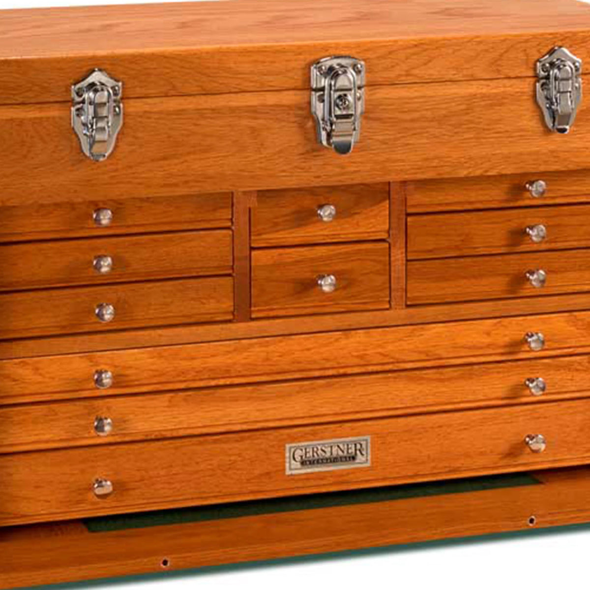 Red Oak 11-Drawer Top Chest Z127