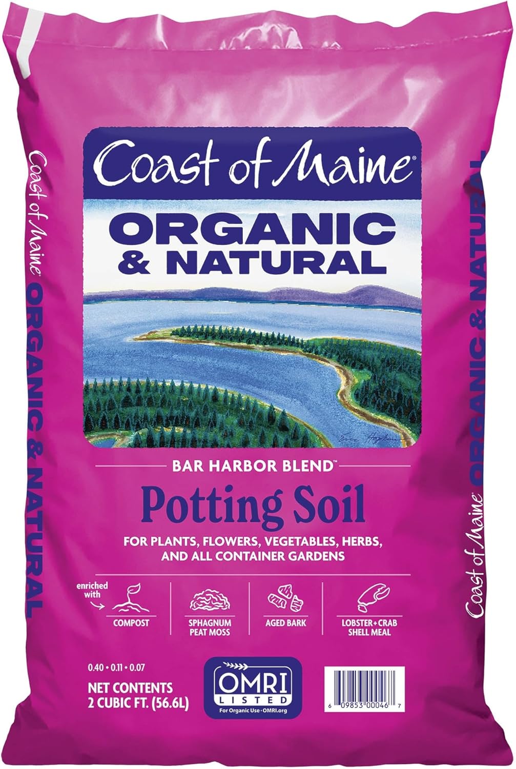 2 cu ft Organic Potting Soil W171