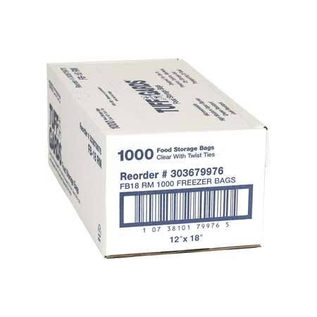 12x18 Freezer Storage Bags D42881