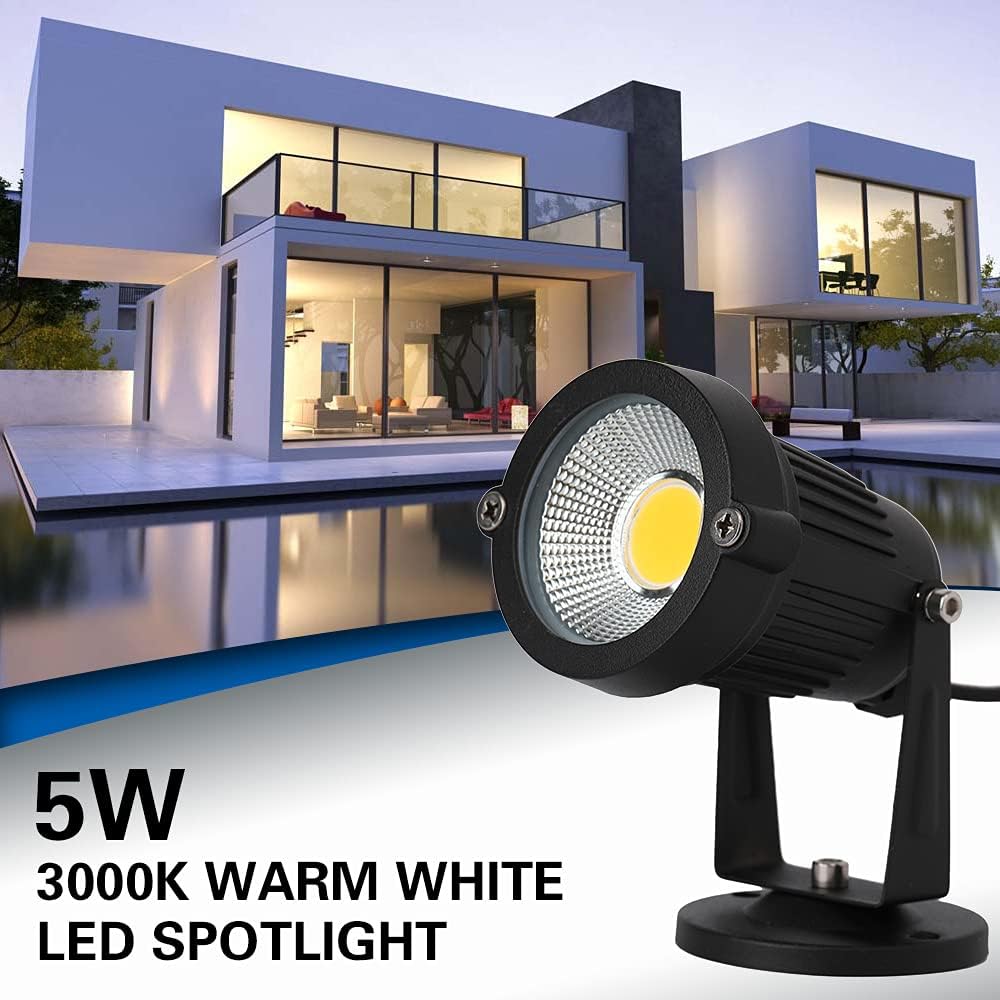 6 Pack 5W LED Spotlight Warm White Q177