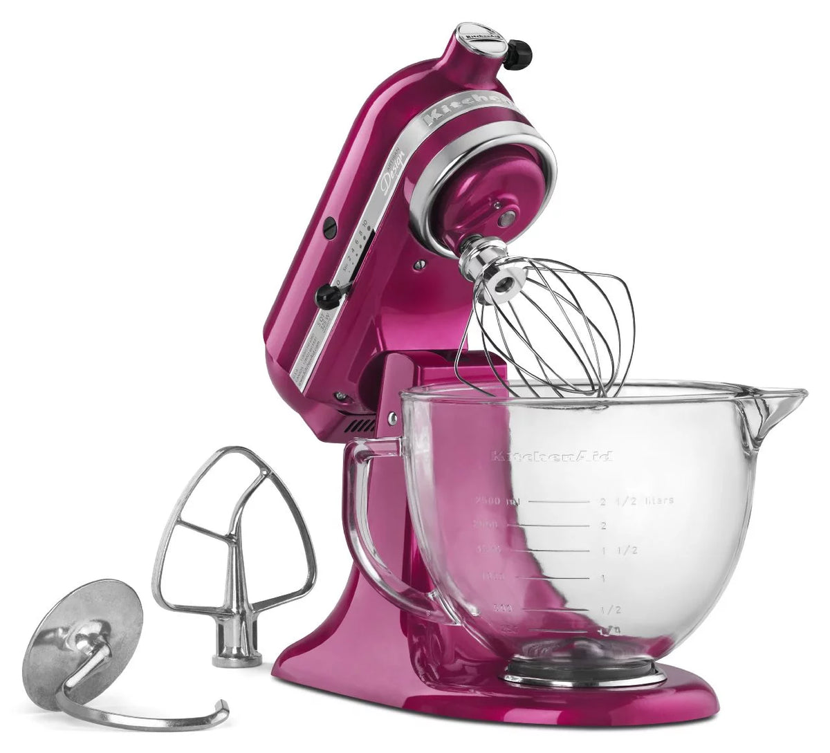 5 Quart Tilt-Head Stand Mixer with Glass Bowl X610127
