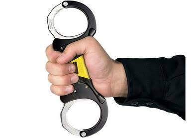 Blue Rigid Handcuffs H30898