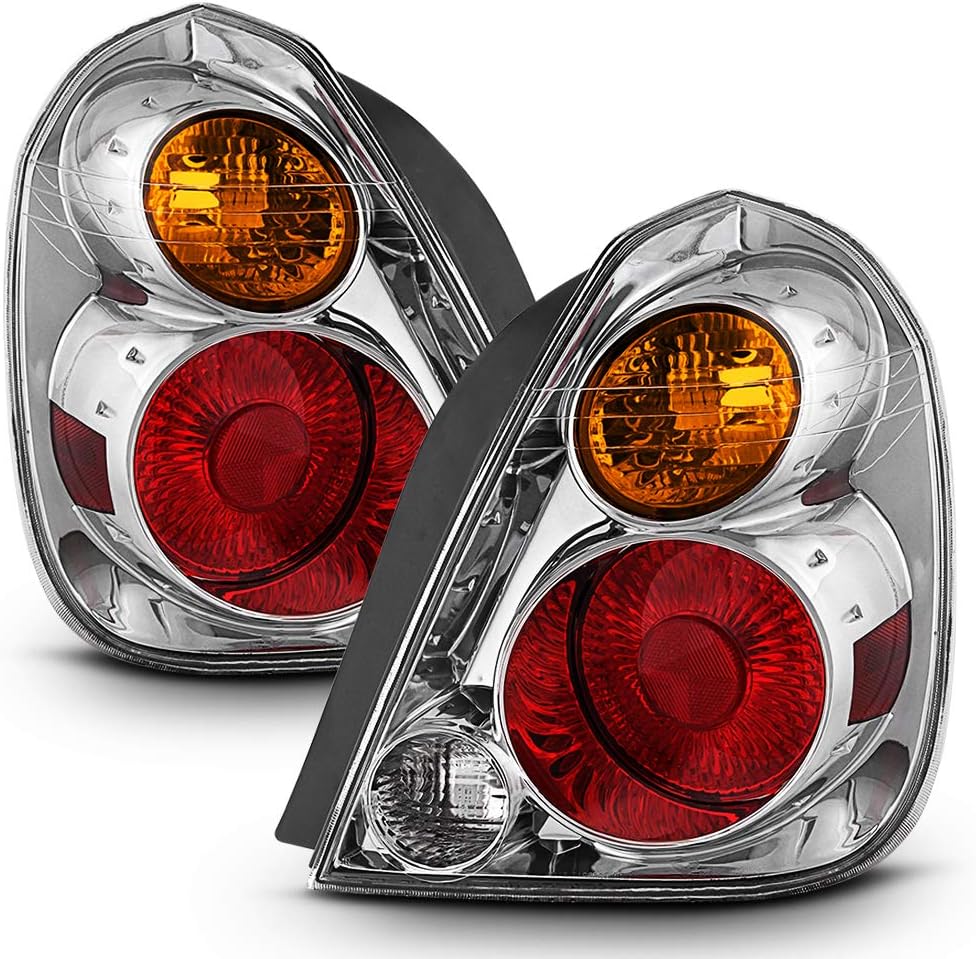 Chrome Housing Tail Lights F568740