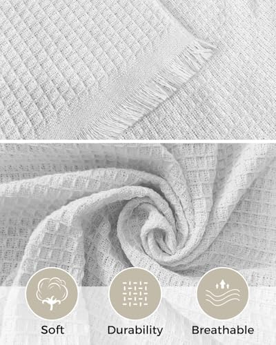 Beige Floral Sofa Cover 71"x102" M836