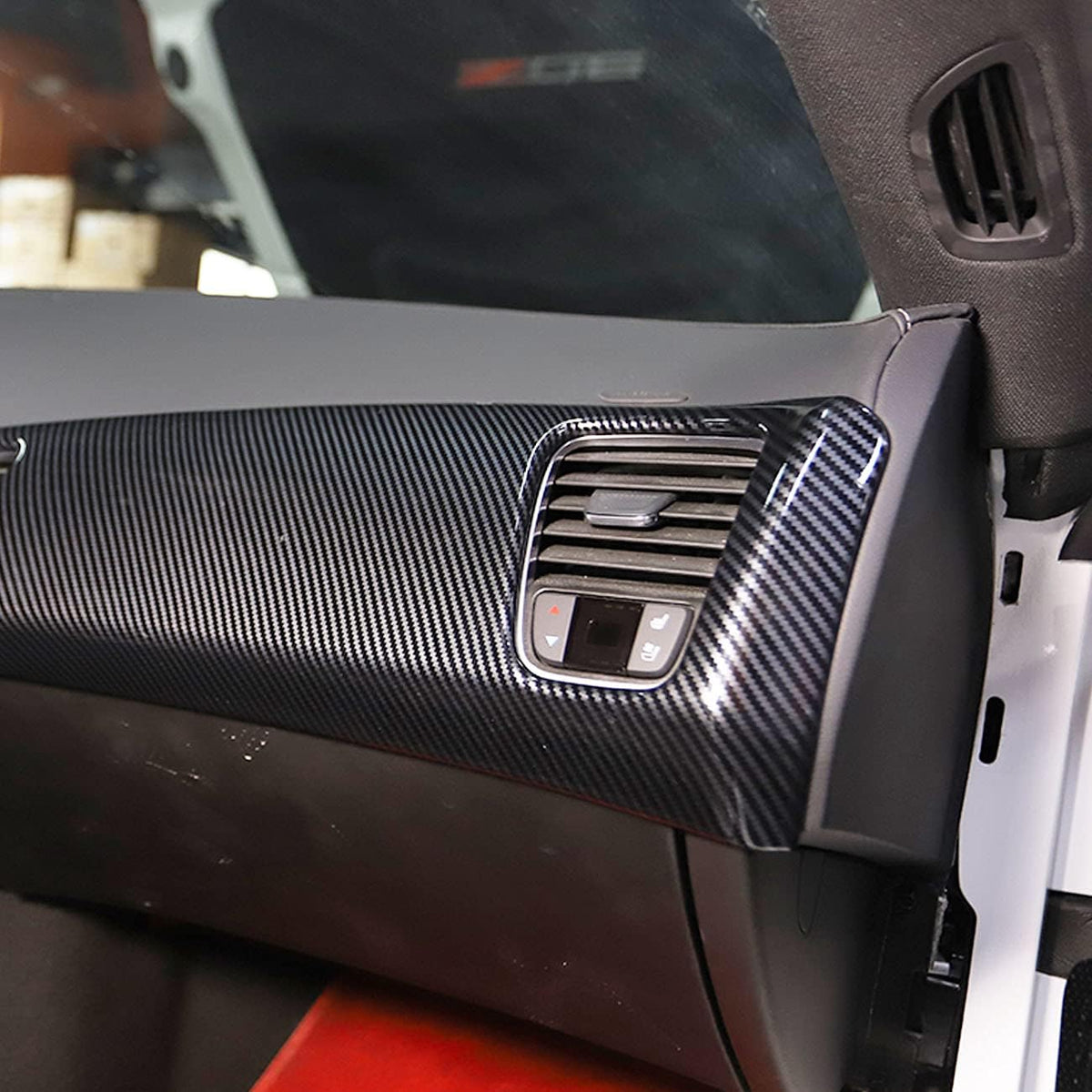 Carbon Fiber Dashboard Panel Cover D7216