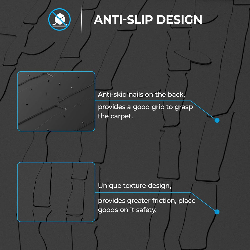 Black All Weather Cargo Trunk Liner Pack of 2 Z728535