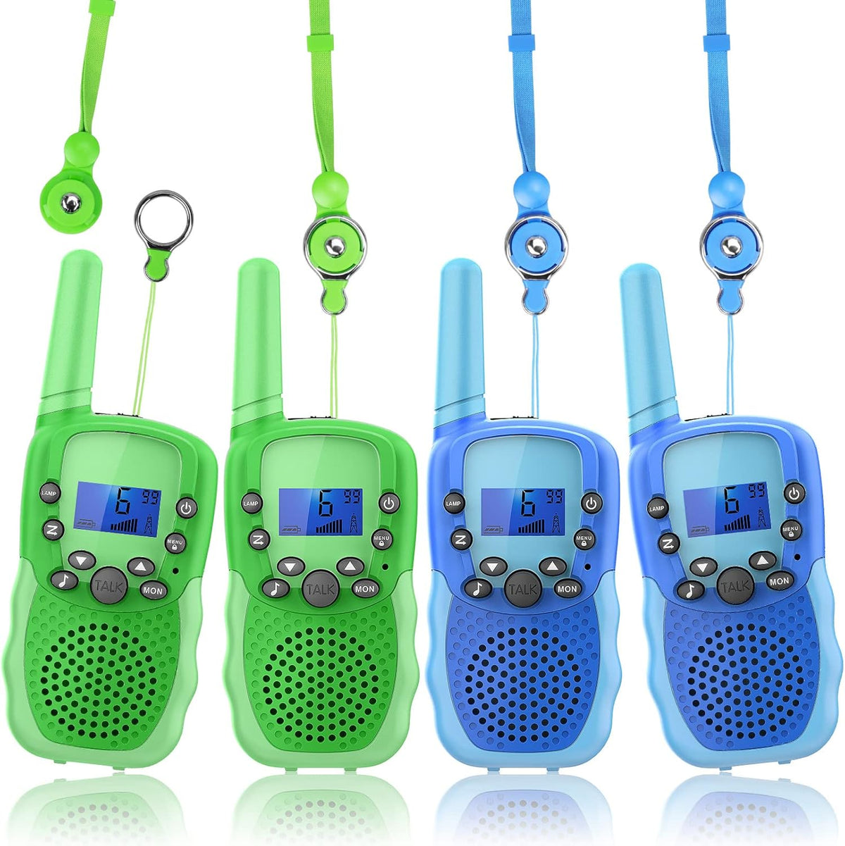Walkie Talkies 4 Pack Long Range Q62065