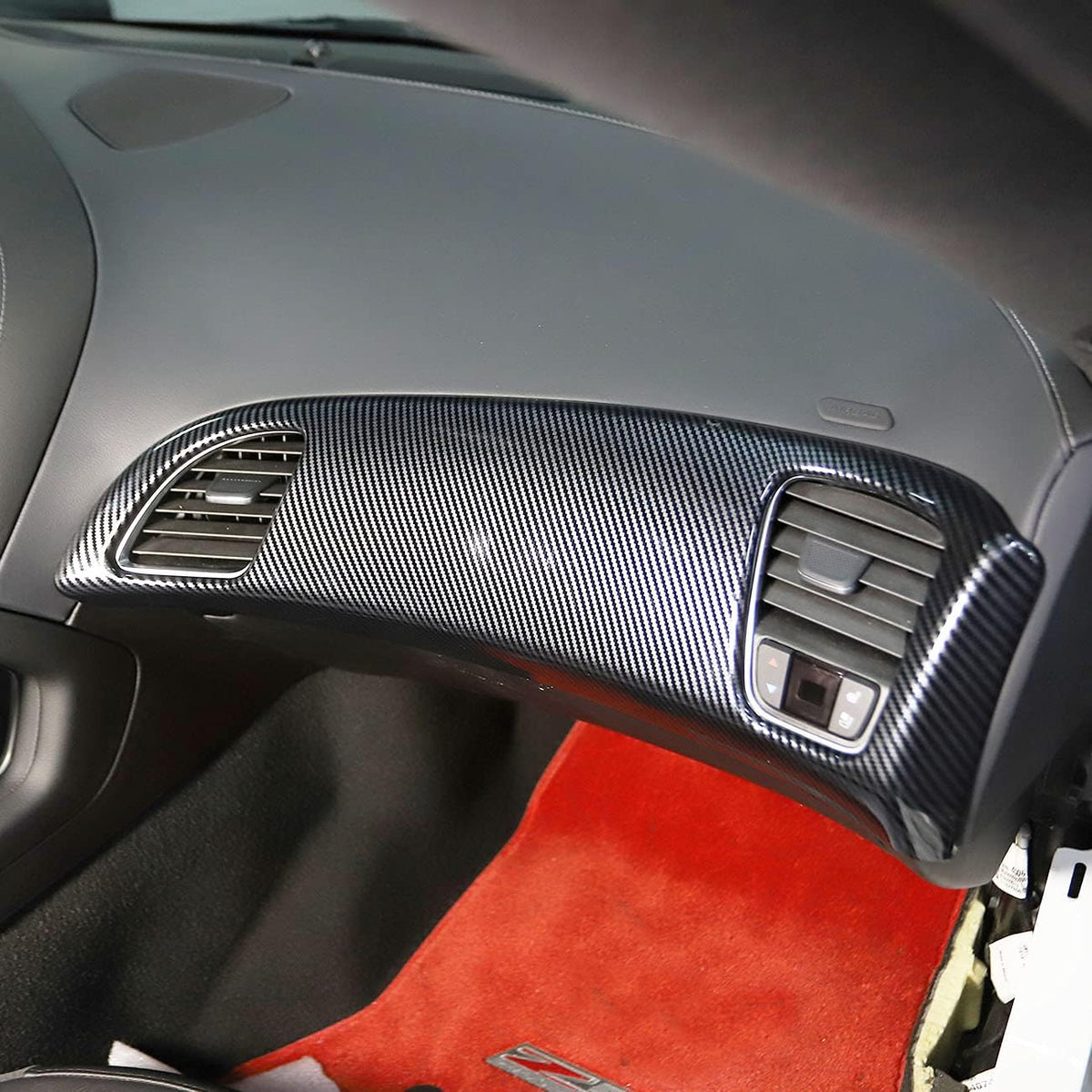 Carbon Fiber Dashboard Panel Cover D7216