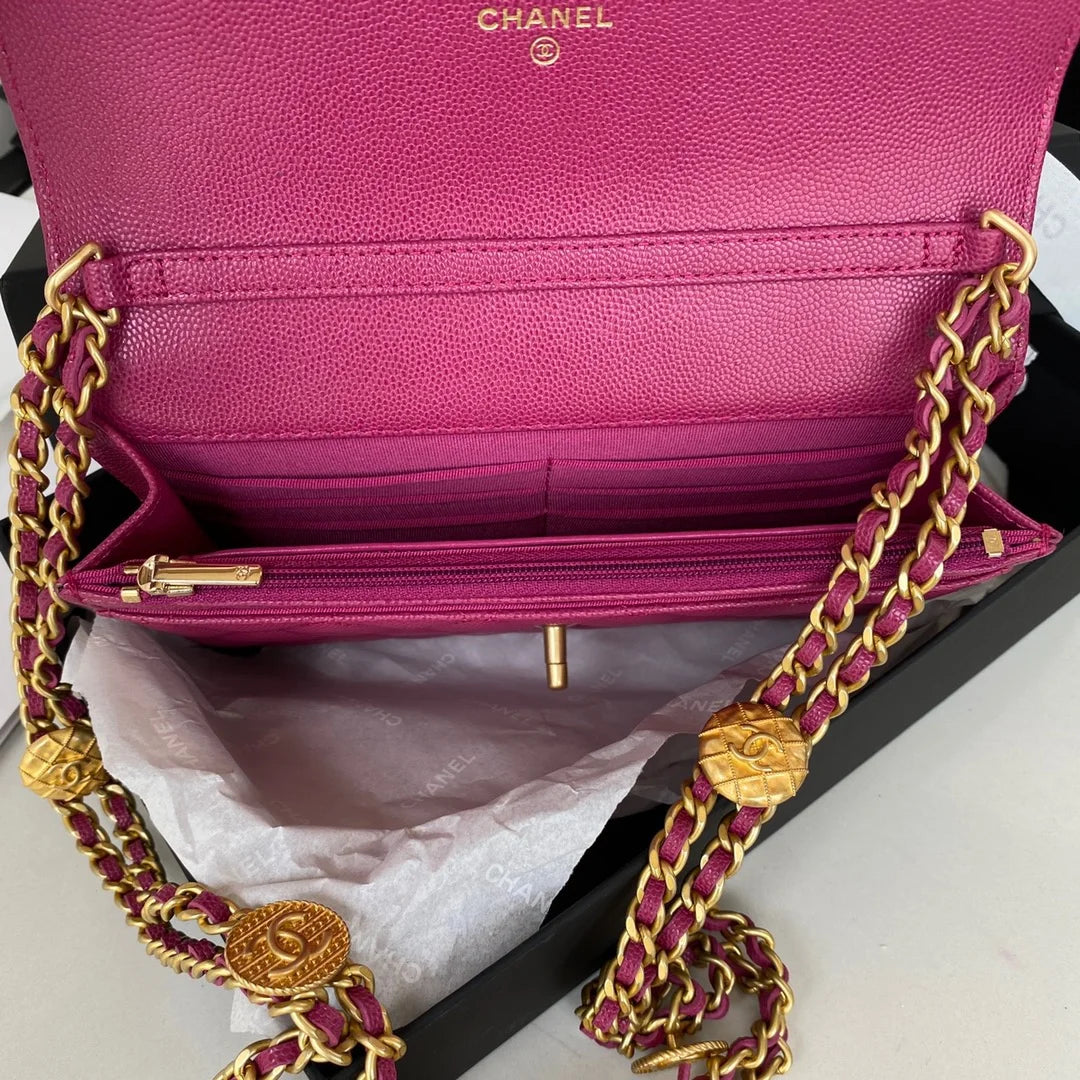 Small Flap Bag Gold Hardware Handbag I272