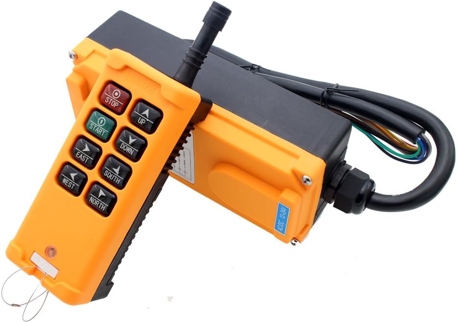 8 Key Wireless Remote Control Transmitter Receiver AC/DC 12-24V G357