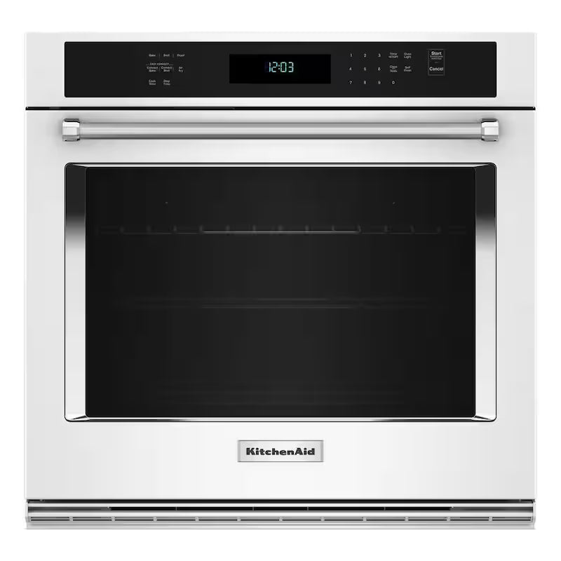 30 in. Electric Wall Oven with Convection Self-Cleaning in White D6280