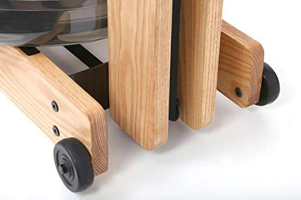 Natural Ash Wood Rowing Machine with S4 Monitor K9098