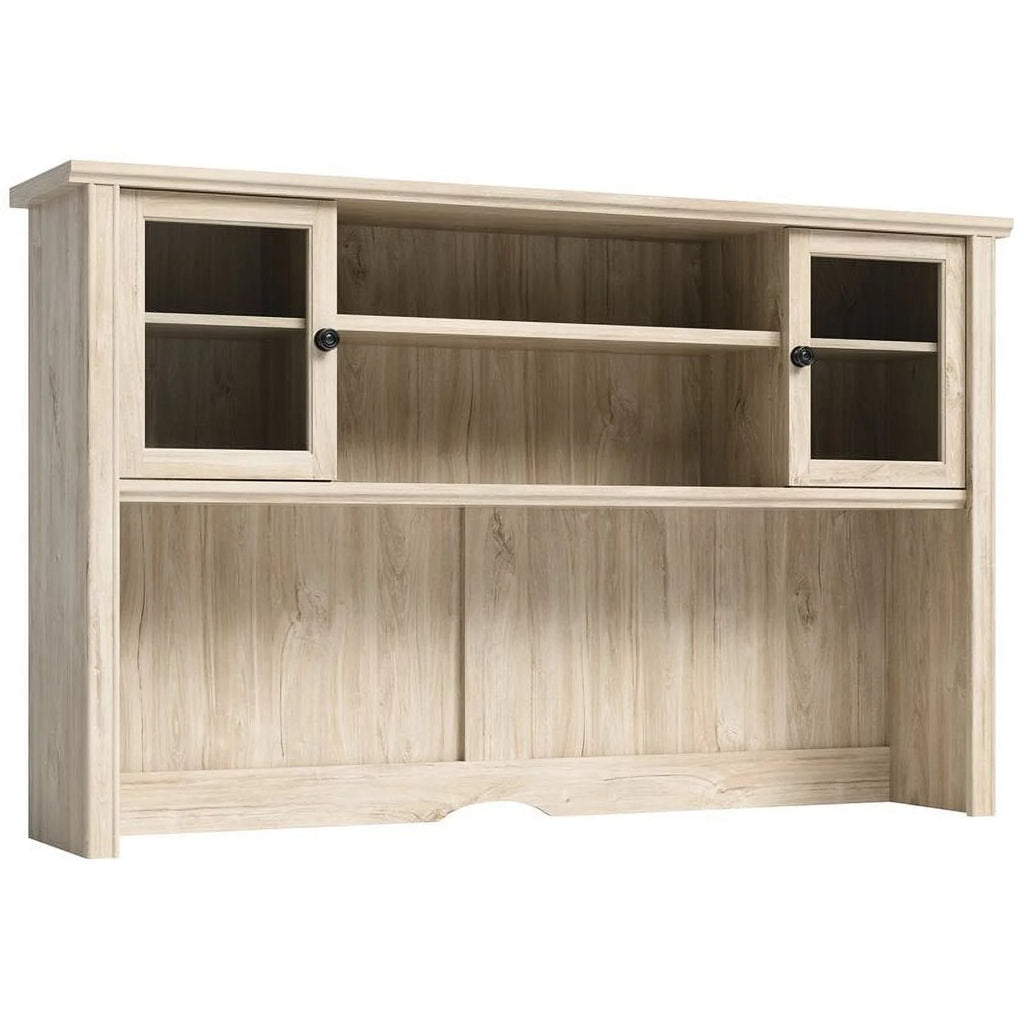 3-Piece Credenza Desk Hutch and Lateral File Cabinet L77331