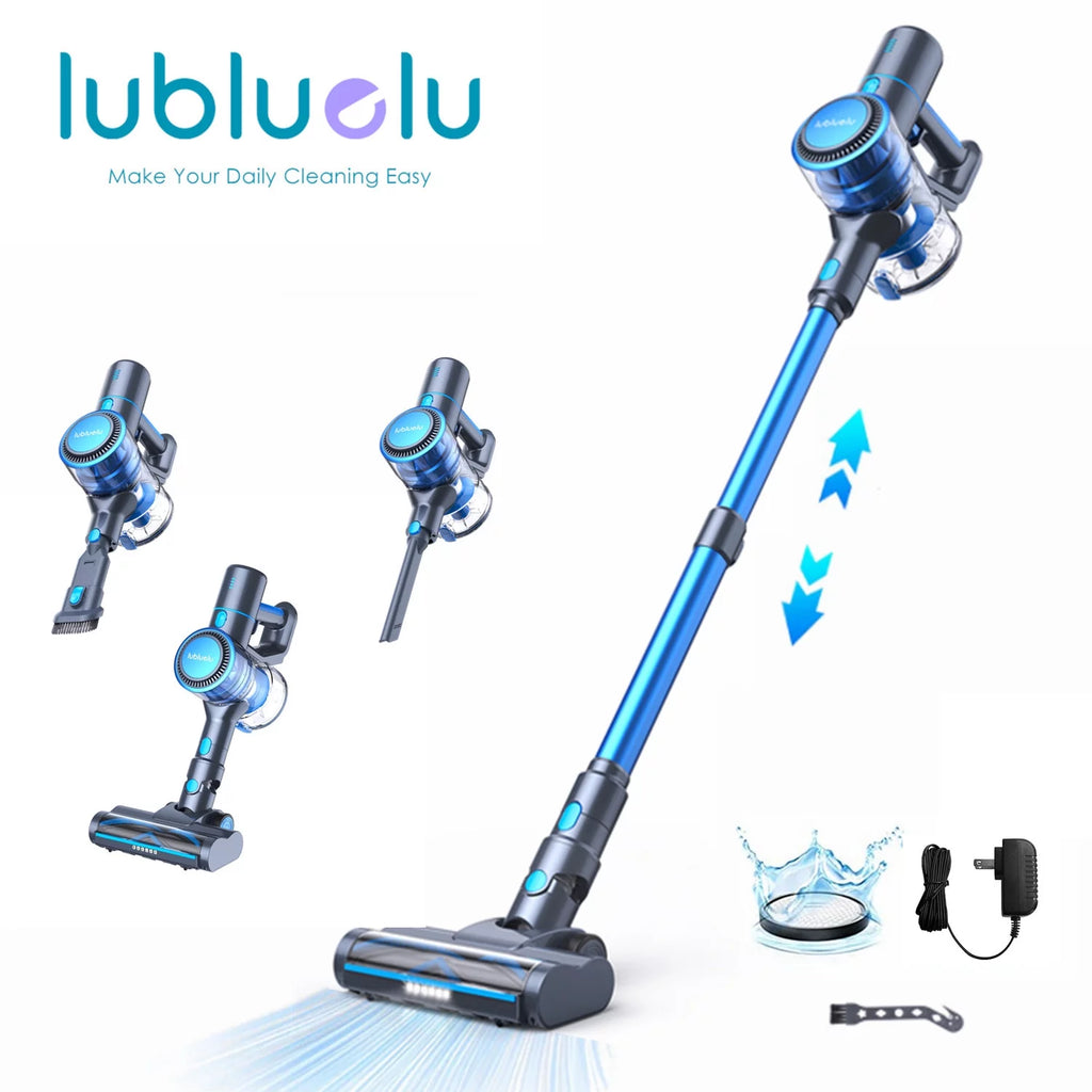 Cordless Stick Vacuum Cleaner Blue W692