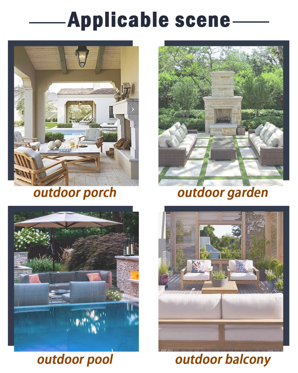 4 Piece Patio Conversation Set with Tempered Glass Tabletop Black O3164