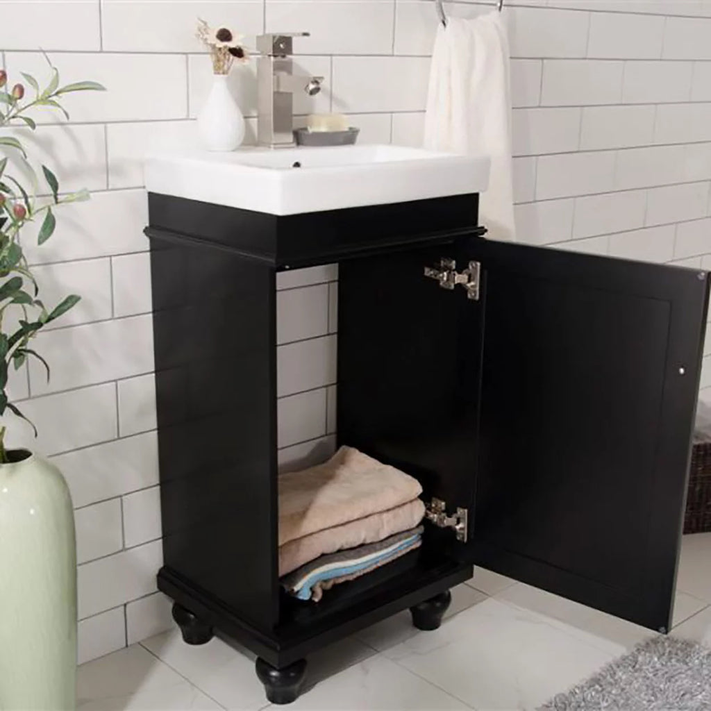 18" Espresso Sink Vanity H60255