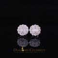 925 Silver Floral Stud Earrings Z277971