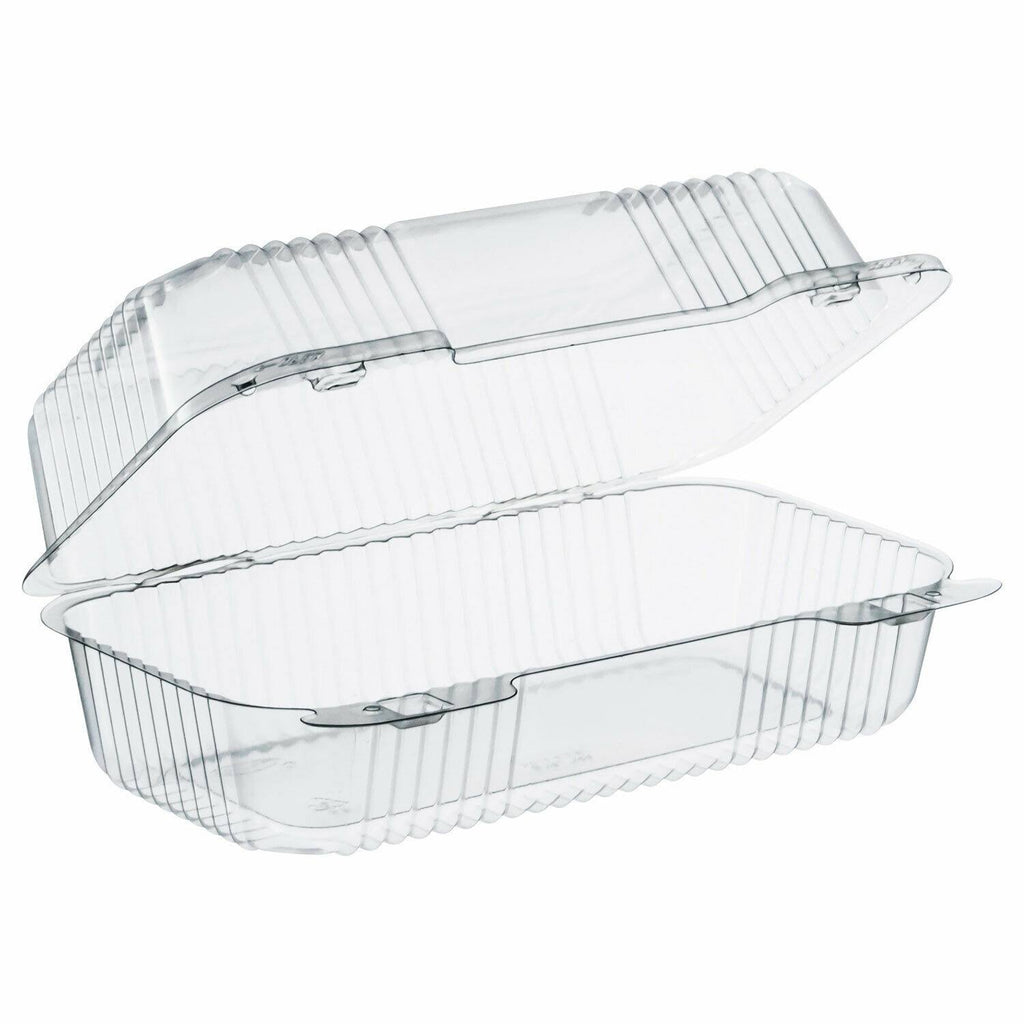 Clear Hinged Lid Containers, 250/Carton D96739