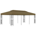 19.7'x9.8' Taupe Gazebo W566
