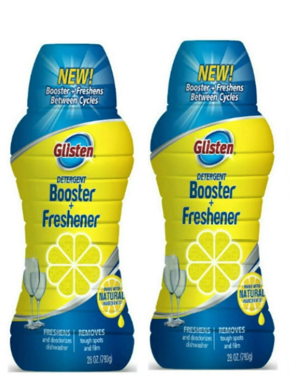 Dishwasher Detergent Booster + Freshener, 28 oz, 2 Bottles N60110