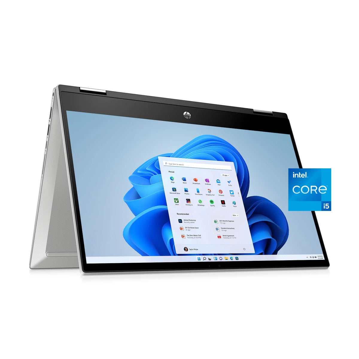 14" FHD Touch x360 Intel Core i5 8GB RAM 256GB SSD Silver Windows 10 V71923