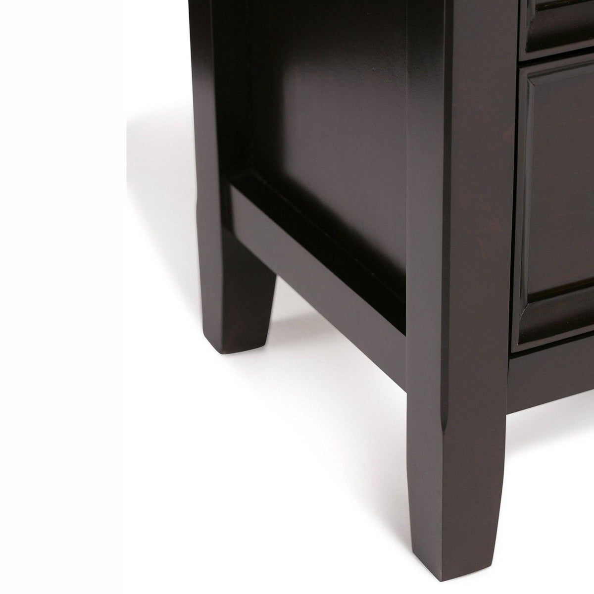 Dark Brown Medium Storage Cabinet D762