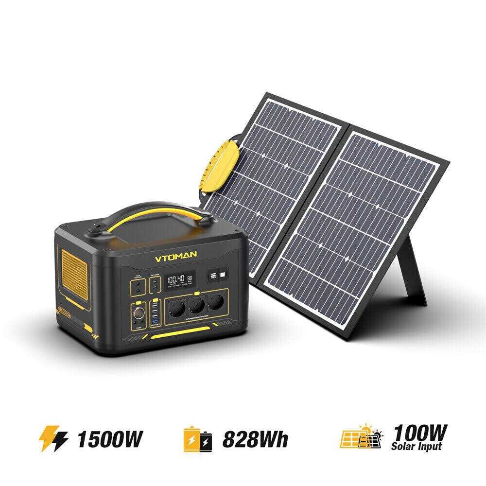 Portable Power Station 1500W 828Wh LiFePO4 Battery B6450