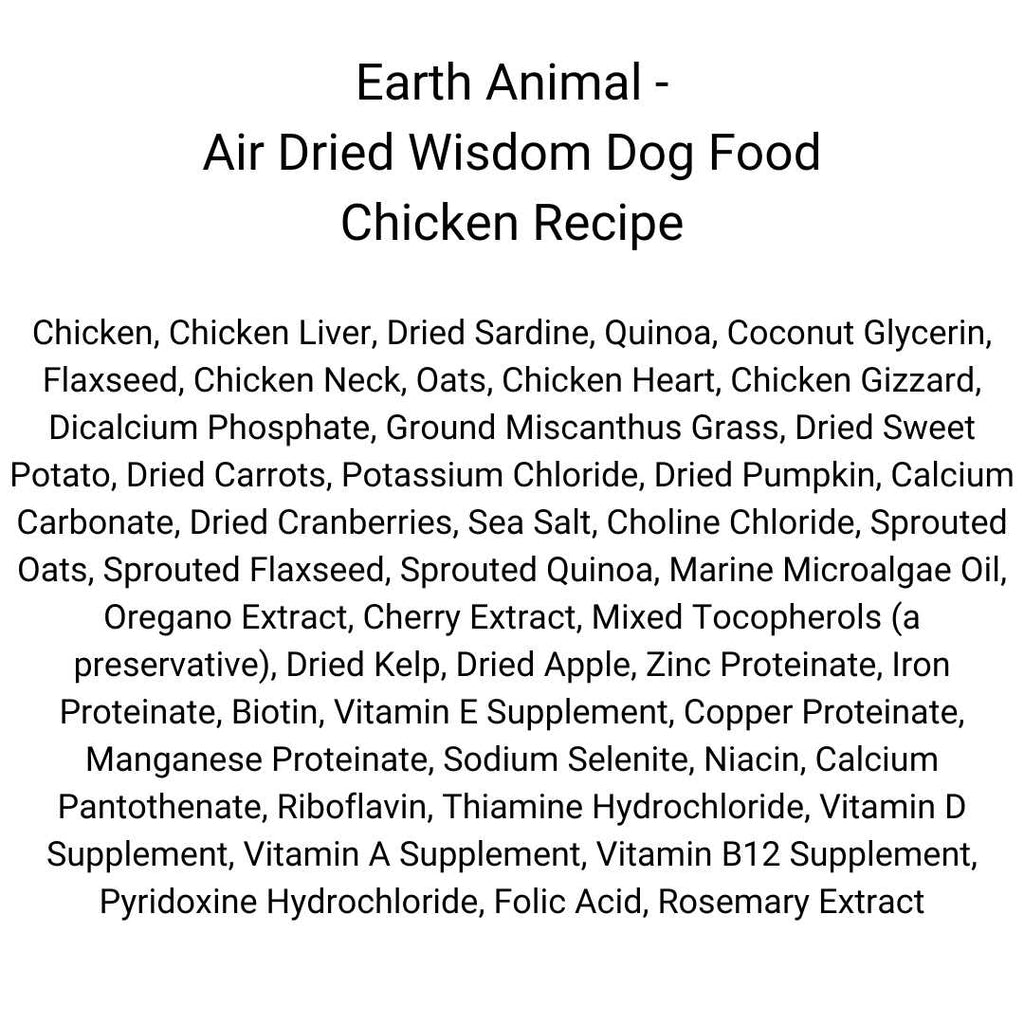Chicken Air Dried Dog Food G43715