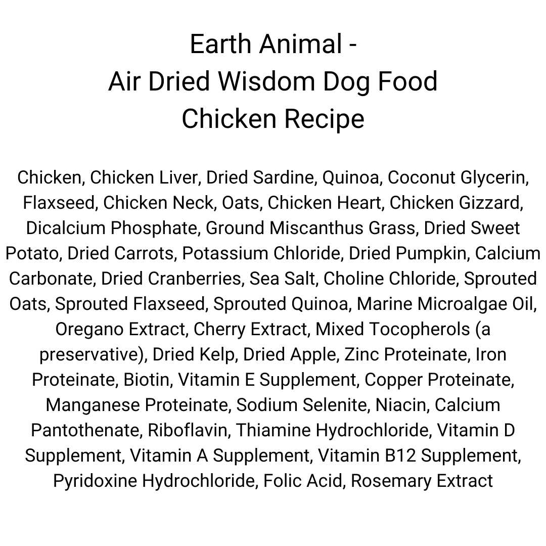 Chicken Air Dried Dog Food G43715