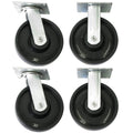 8x22 Polyolefin Casters for Steel Platform Truck Q554