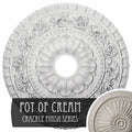 23 1/2x22OD x 3 1/2x22ID x 2 1/8x22P Ceiling Medallion J45772