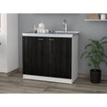 Espresso Utility Sink Cabinet W1865