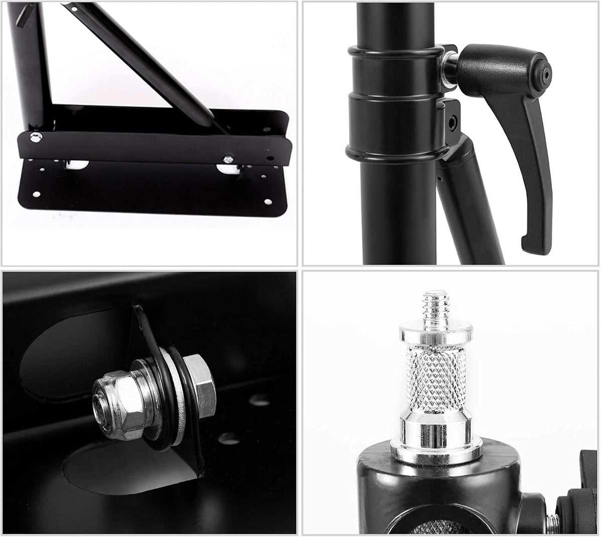 Wall Mount Boom Arm with Triangle Base, Adjustable Camera Mount W432992