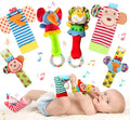 6 Pcs Baby Soft Rattle and Socks Toys Set N8848