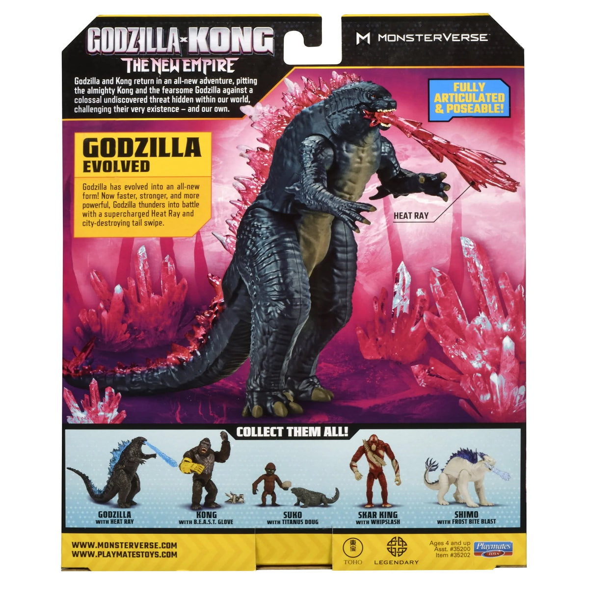 Godzilla Evolved Figure with Heat Ray H1161