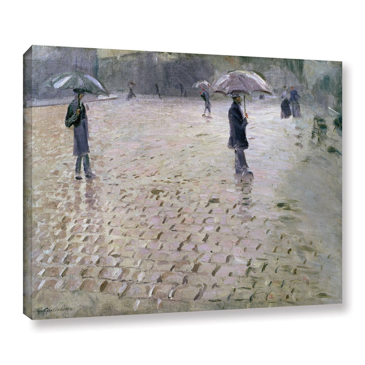 Study for A Paris Street, Rainy Day, Small J252
