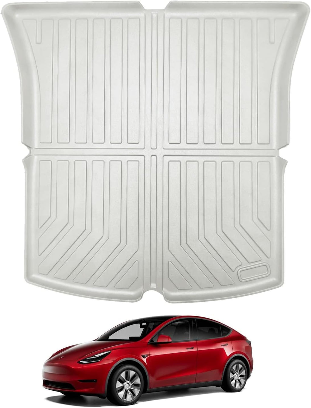 Black Model Y Trunk Mat V592