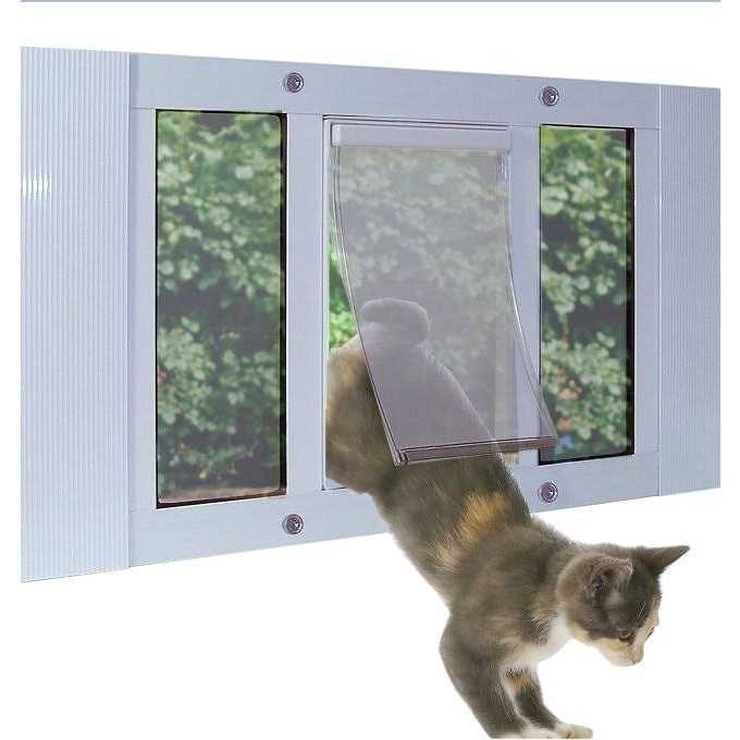 Aluminum Sash Pet Door H228193