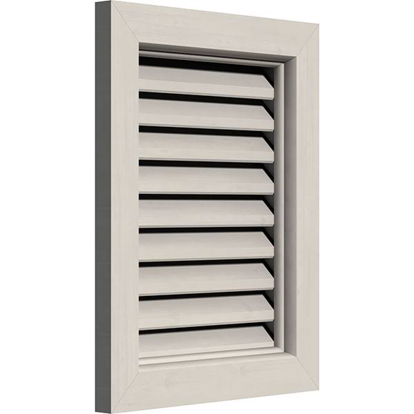 Primed Smooth Vertical Gable Vent H281